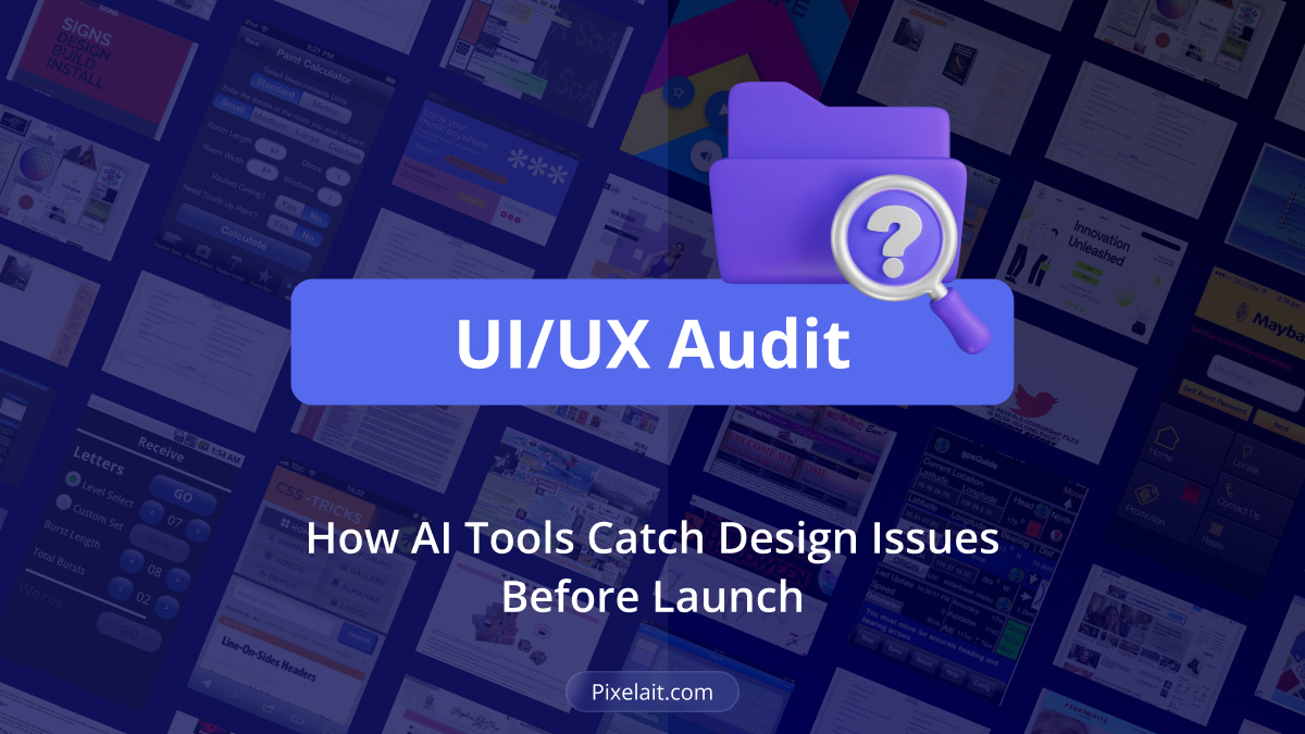 UI UX Audit: How AI Tools Catch Design Issues Before Launch